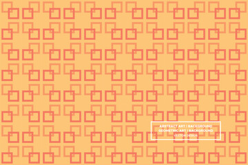 Obraz premium Square Shapes and Designs Orange Colors Geometric Pattern Abstract Pattern Seamless 