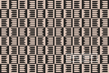 Triangular and Triangle Shapes and Designs Brown and Black Colors Geometric Pattern Abstract Pattern Seamless 