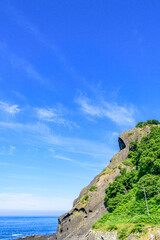 Fototapeta premium 北海道 積丹半島ソーランラインを行く 