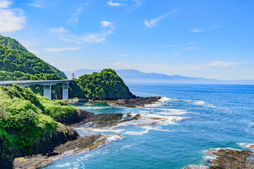 北海道 積丹半島ソーランラインを行く
