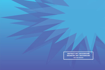 Fototapeta premium Triangular and Triangle Shapes Blue and Light Blue Colors with Gradient Backdrop Modern Abstract Background Geometric Background