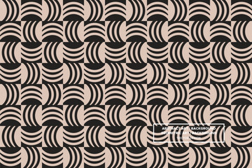 Circular and Circles Shapes and Designs Brown and Black Colors Geometric Pattern Abstract Pattern Seamless 