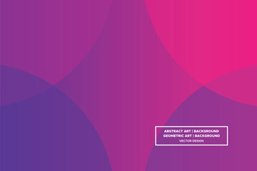 Obraz premium Wavy Curvy Circular and Circle Shapes and Designs Purple and Red Colors with Gradient Backdrop Modern Abstract Background Geometric Background