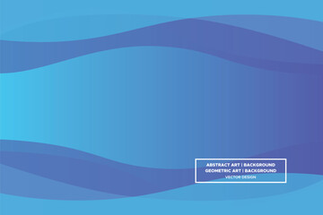 Wavy Curvy Circular and Circle Shapes and Designs Blue and Light Blue Colors with Gradient Backdrop Modern Abstract Background Geometric Background