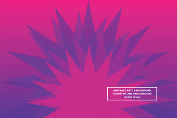 Obraz premium Triangular and Triangle Shapes Purple and Red Colors with Gradient Backdrop Modern Abstract Background Geometric Background