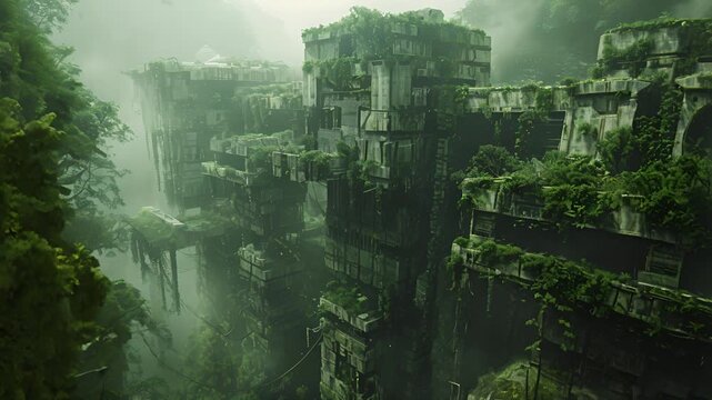 Forgotten City in the Jungle