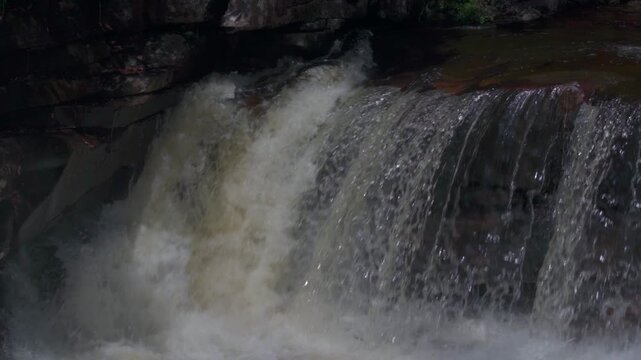 natural waterfall in the jungle of Venezuela, Canaima