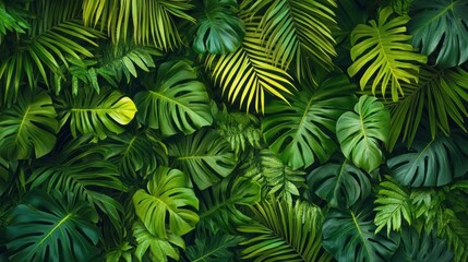 Tropical Leaf Wall