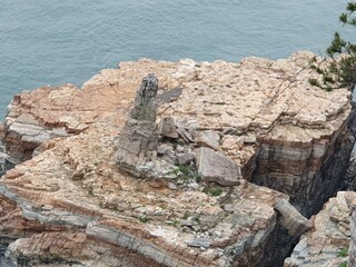 한국의 부산 바다 풍경