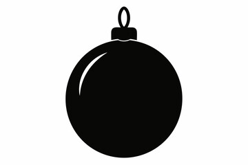 Christmas ball, Christmas ball icon vector, Christmas bauble vector illustration	
