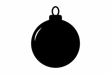 Christmas ball, Christmas ball icon vector, Christmas bauble vector illustration	
