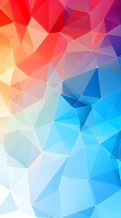 Fototapeta premium Digital technology abstract polygonal structure connection poster background