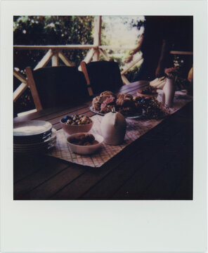 Outdoor Easter table