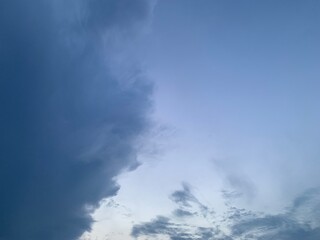Obraz premium Beauty of nature View of the dark sky.