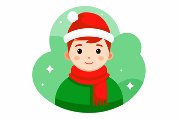 Charming Christmas People Vector Graphics for Holiday Design Projects Ideal for Greeting Cards, Logos, Illustrations, Gift Tags, and Unique Seasonal Branding to Celebrate the Spirit of the Season