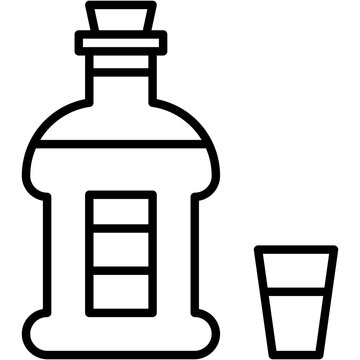 Orujo vector design line art vector design line art 