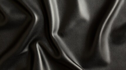 Fototapeta premium black leather fabric
