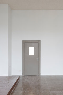 Door in empty room