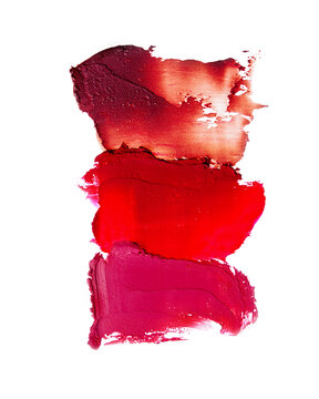 Three Lipstick Swatches