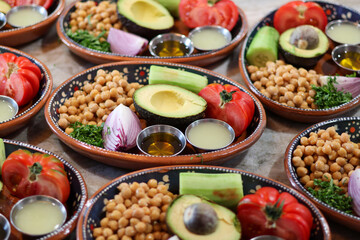 Vegan Ceviche Ingredients