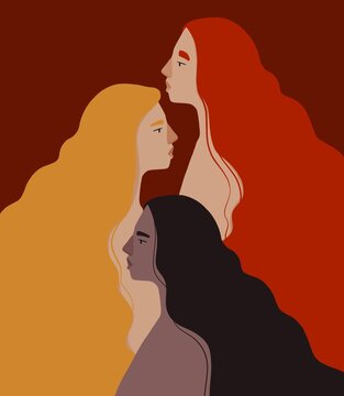 Diverse group of women 