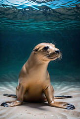 Fototapeta premium state sea lion