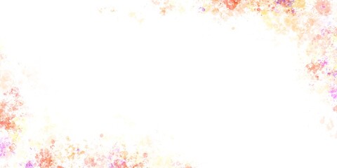 abstract illustration featuring a brush pattern in soft colors with a spacious white center, suitable for background designs and creative projects.