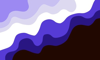 Diagonal wavy lines seamless pattern. abstract liquid lines texture. Simple blue gradient background with diagonal waves, stripes, fluid shapes. Repeatable design for decor.