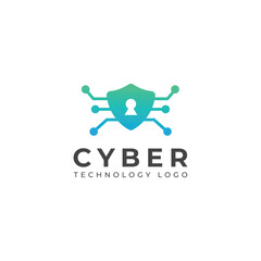 Creative Cyber tech logo design