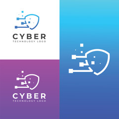 Creative Cyber tech logo design