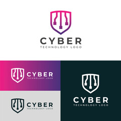 Creative Cyber tech logo design