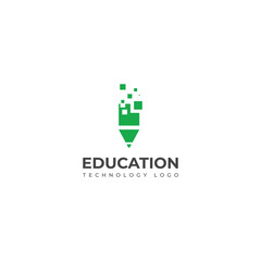  Creative Education technology logo design 