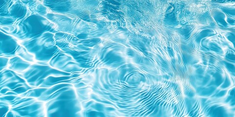 Naklejka premium Abstract blue Water texture Surface