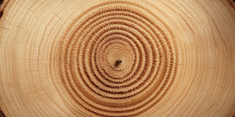 Naklejka premium Tree Rings: A Circle of Life