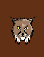 Lynx Sports Mascot logo