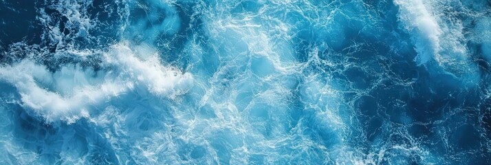 Fototapeta premium Ocean Waves from Above