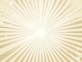 Obraz premium Light brown Sunburst for the background. 