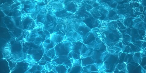 Sparkling Blue Water Texture
