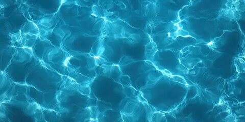 Rippling Blue Water Abstract