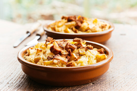 Sauerkraut and Mashed Potato Casserole