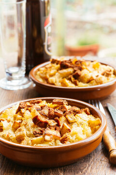 Sauerkraut and Mashed Potato Casserole
