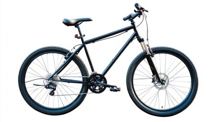 Fototapeta premium Bicycle. Mountain bike isolated on white background.