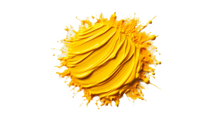 Color  isolated on transparent background 
