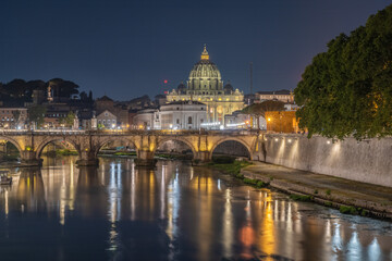 Fototapeta premium Rome by night