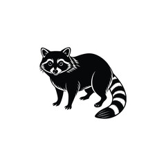 raccoon silhouette