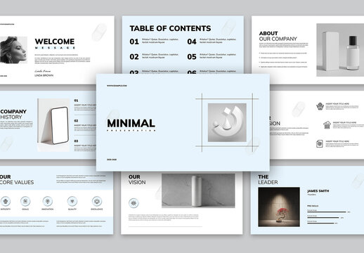 Minimal Presentation Layout