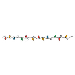 Christmas Light Decoration Garland 