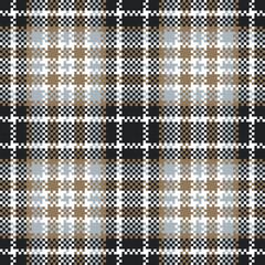 Tartan Plaid Vector Seamless Pattern. Checkerboard Pattern. Traditional Scottish Woven Fabric. Lumberjack Shirt Flannel Textile. Pattern Tile Swatch Included.