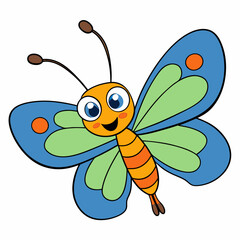 black and white butterfly isolated on white, butterfly vector illustration, butterfly vector art, butterfly silhouette, butterfly vector icon, eps