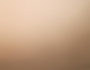 Fototapeta premium Soft Grainy Texture: Light Brown Beige Gradient Backdrop
